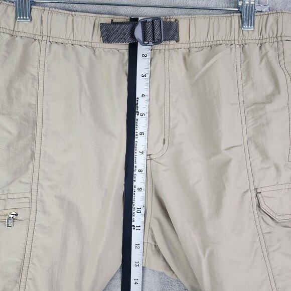 Columbia Men's Tan Cargo Shorts - Picture 7 of 13